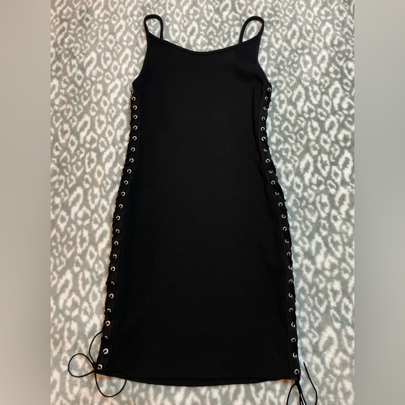 SOLD Silence & Noise Low Back Spaghetti Strap Dress - Picture 2 of 10